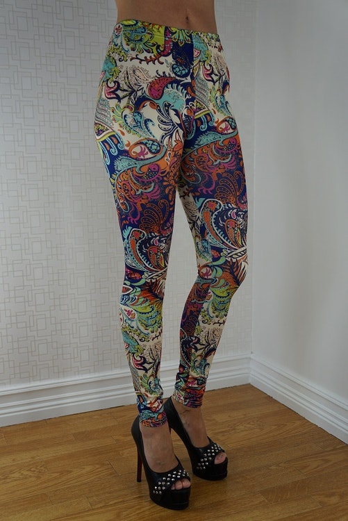 Mönstrade Leggings