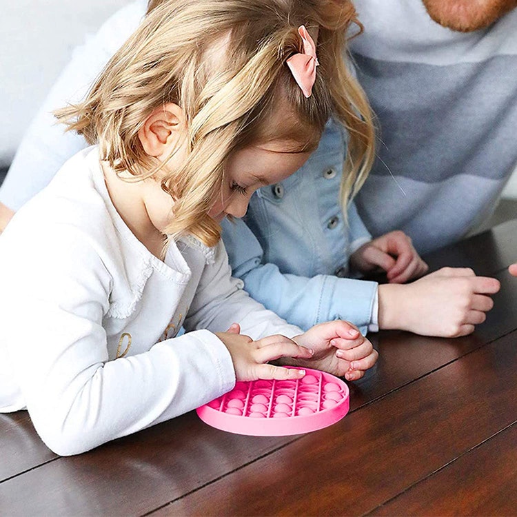 Pop It Fidget Toy Rund CE Godkänd