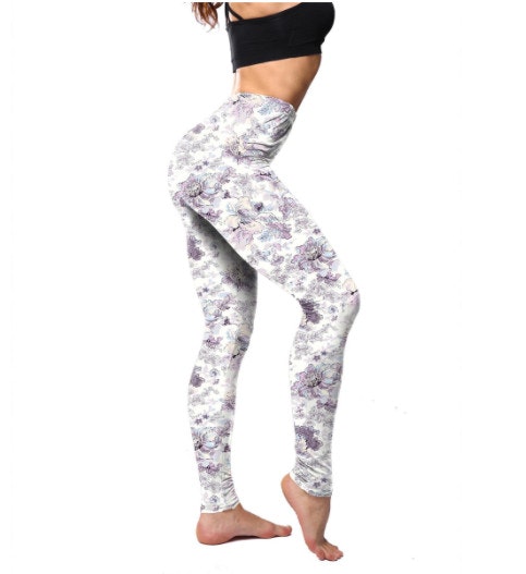 Mönstrade Leggings