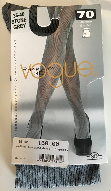 Vogue Rhapsody 3D 70 den Stone Grey 36-40