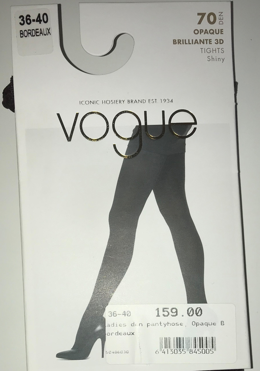 Vogue Opaque Brilliante 3D Bordeaux 36-40