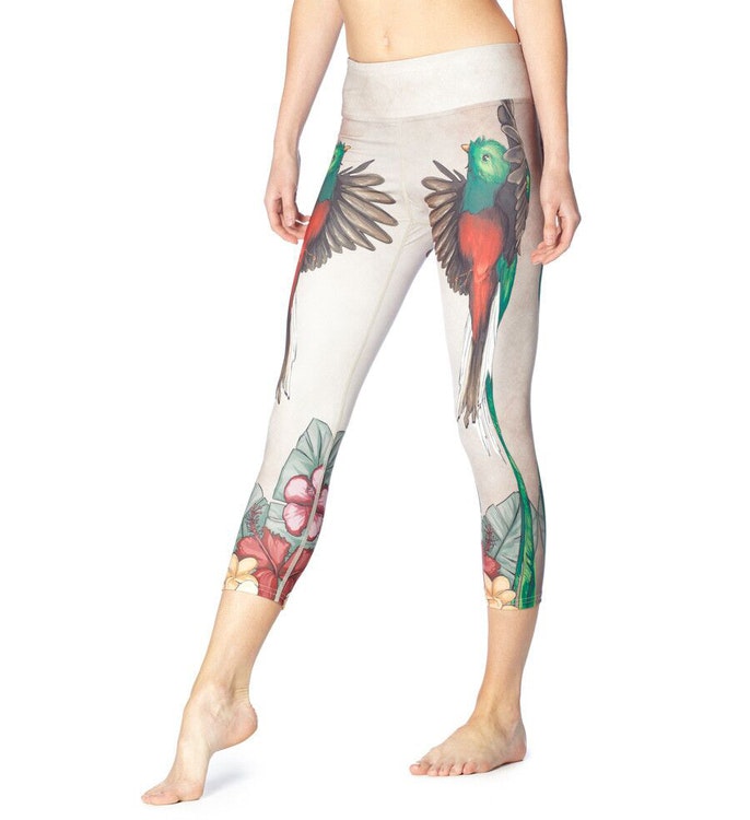 Loving Bird Yoga Capri Leggings