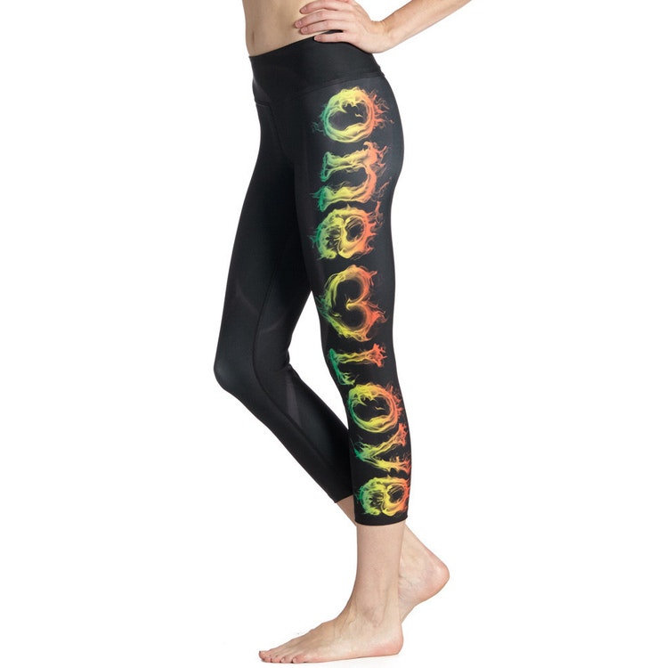 One Love Yoga Capri Leggings