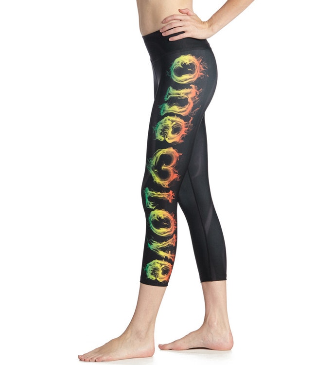 One Love Yoga Capri Leggings