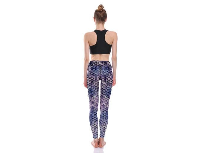 Lila Mermaid Leggings