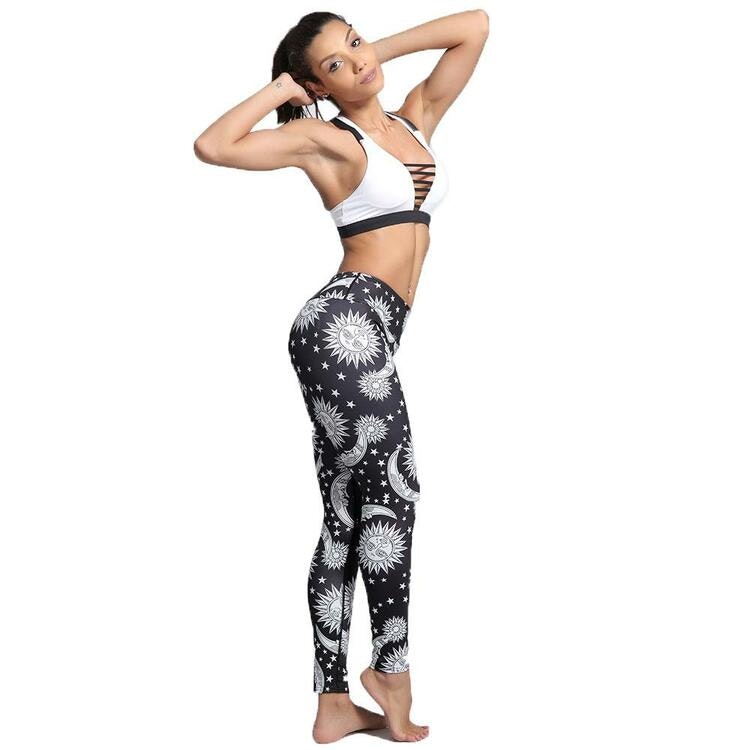 Sun and Moon Yoga Leggings