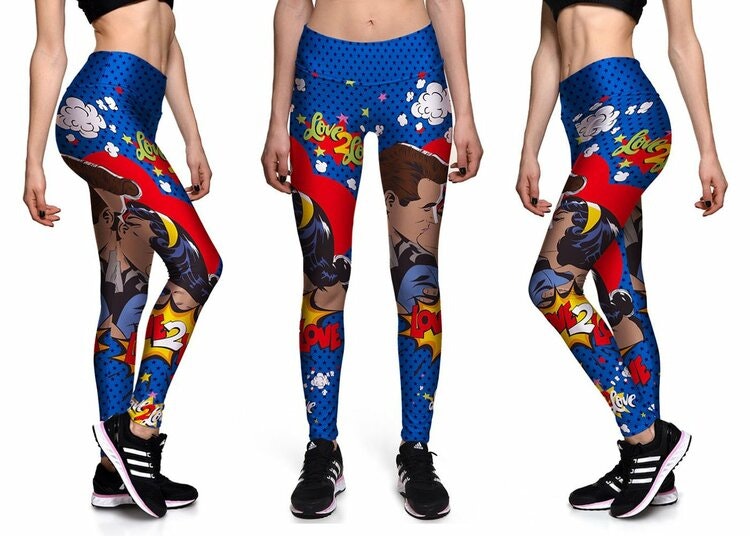 Love 2 Love Leggings Superman