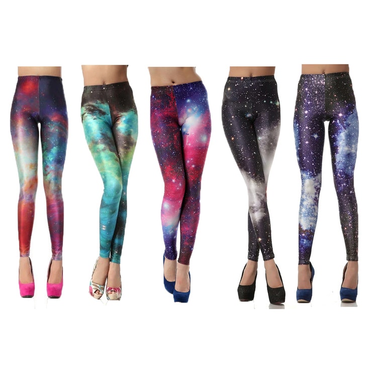 Galaxy Leggings i flera färger