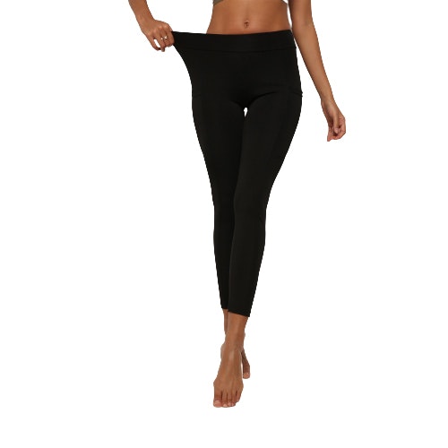 Svarta Leggings med 2 Fickor