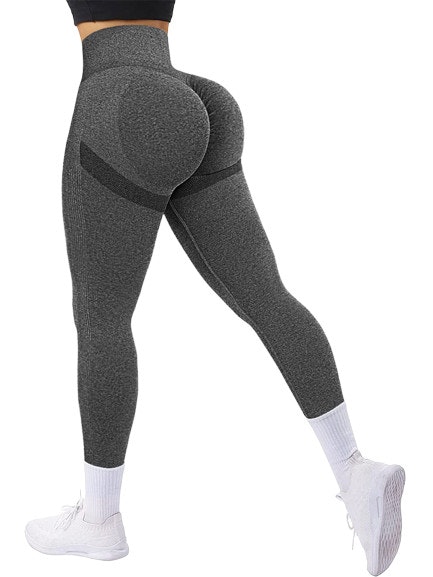 Mörkgråa Seamless Tights Leggings