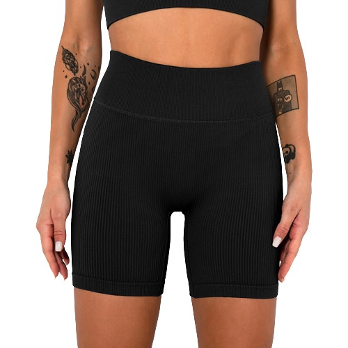 Svarta Biker Shorts