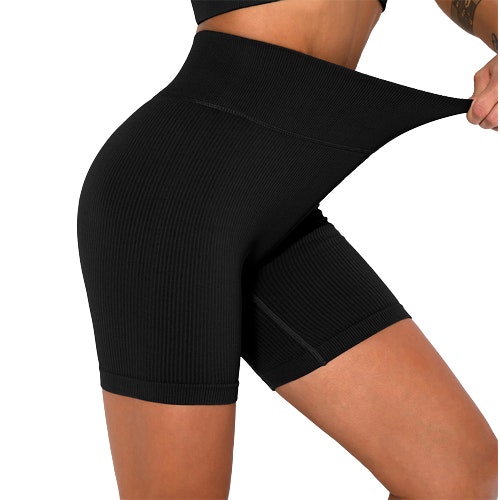 Svarta Biker Shorts