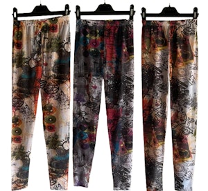 3-pack Tunna Leggings utan fot Strumpbyxa