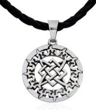 Skandinavisk amulett Harmoni av manligt och kvinnligt ursprung