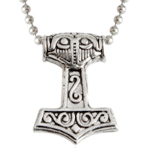 Thor Hammer Mjolnir Norse Nordic Halsband