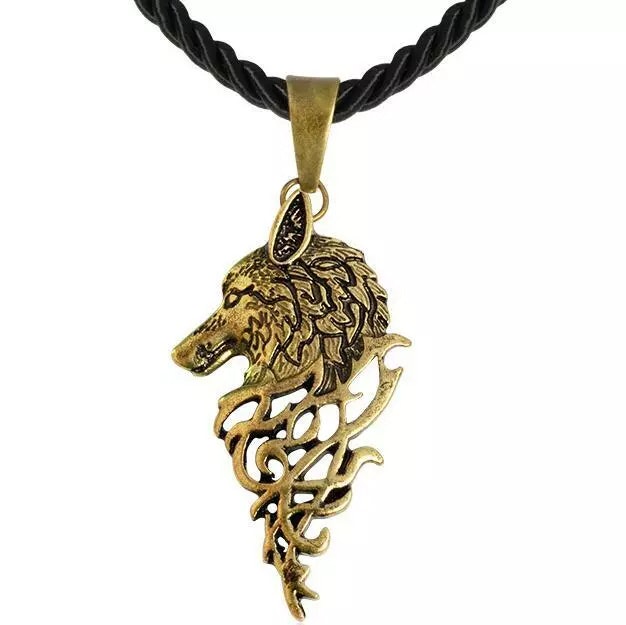 Wolf Viking Kelter Medeltida Halsband