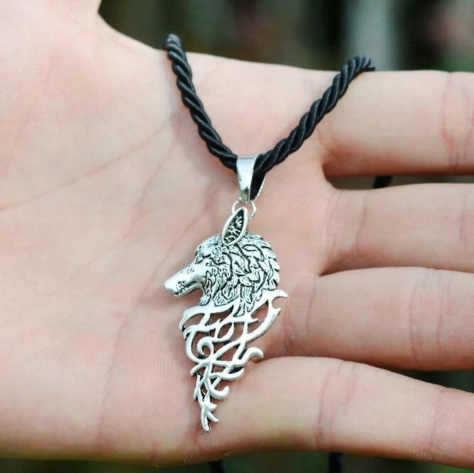 Wolf Viking Kelter Medeltida Halsband
