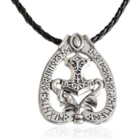 Halsband med drakhammare och Tors Mjölner - Nordiska vikingasmycken