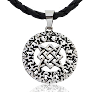 Celtisk amulett Harmoni av manligt och kvinnligt ursprung