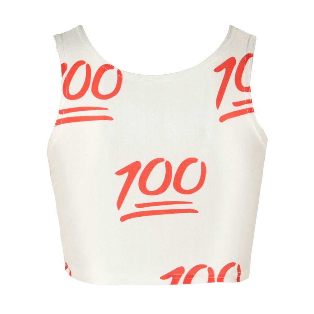 100 Reversible Crop Tops