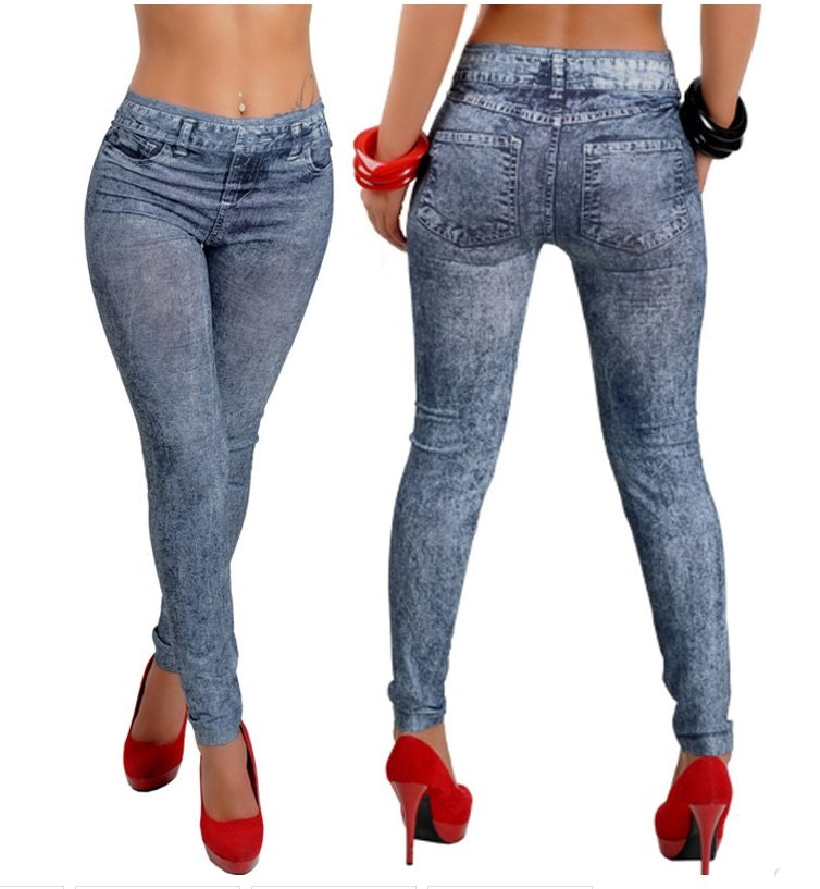 Blue Jeans Leggings