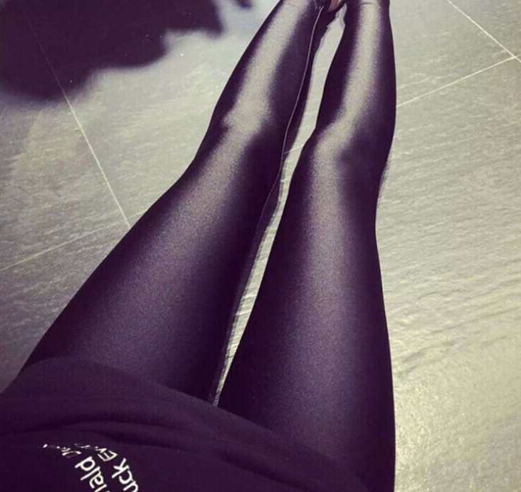 Shiny Gloss Black Leggings