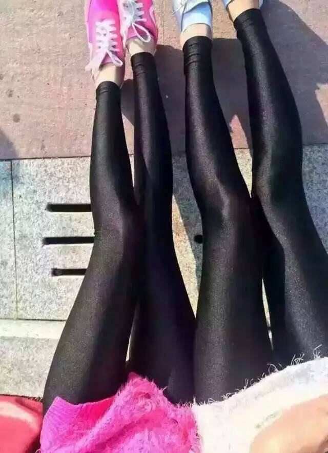 Shiny Gloss Black Leggings