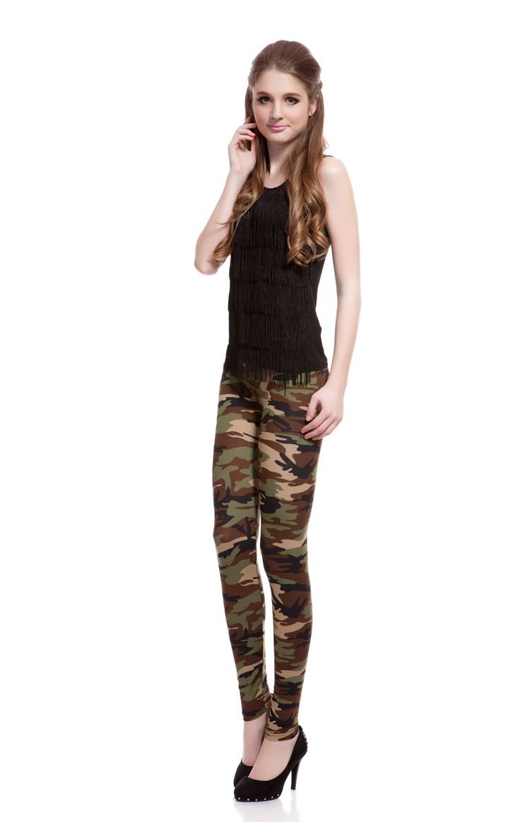 Army Camouflage Leggings