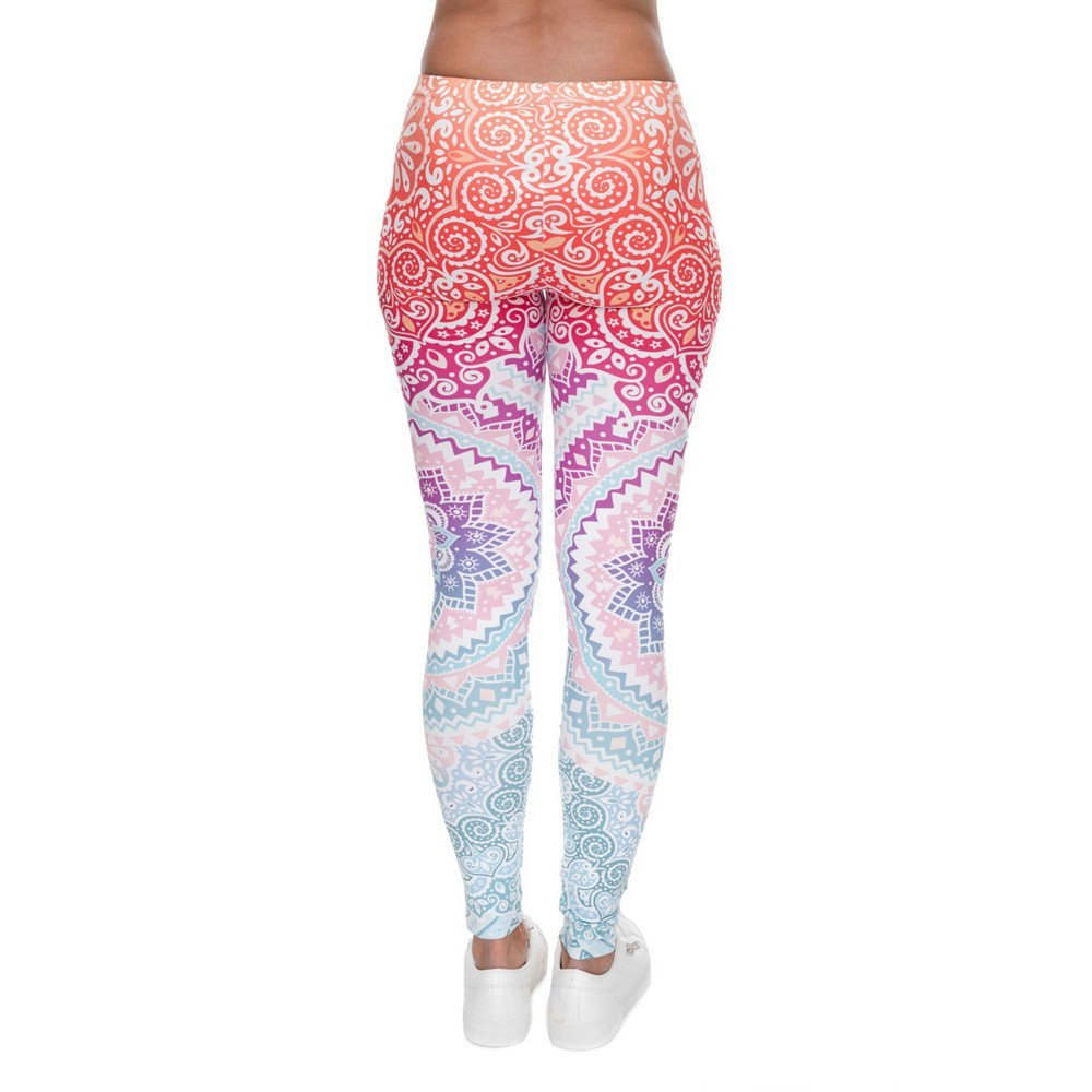 Mönstrade Leggings Pants