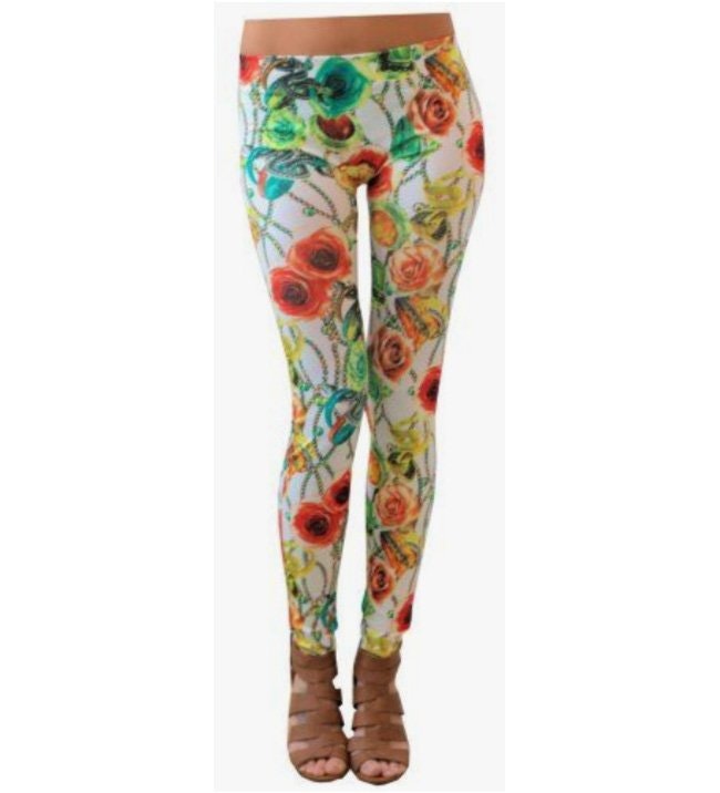 Flower & Snake Leggings