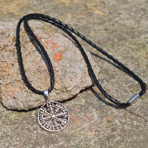 Hot Pirate Compass Vikings Necklace Halsband