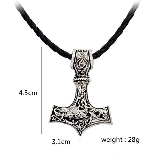 Raytheon Hammer Mjolnir Necklace Halsband