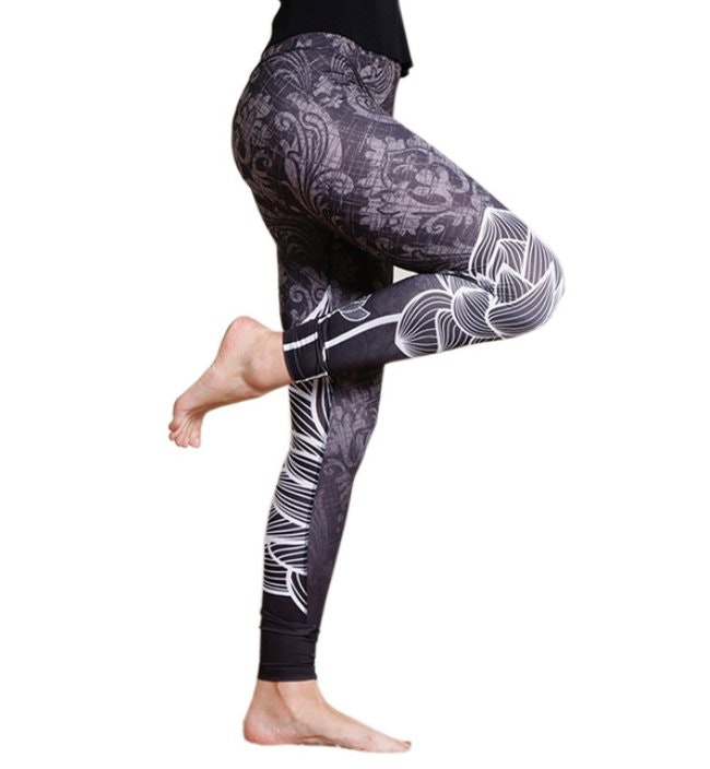 Tränings Sport Yoga Fitness Tights Leggings Pants