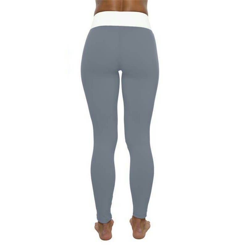 Grey and White Leggings