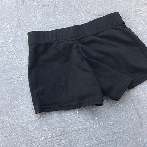 Svarta yoga shorts