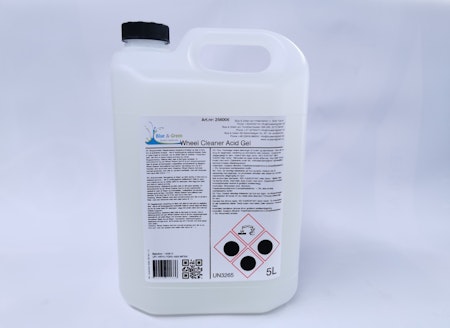 Blue & Green Wheel Cleanner Acid Gel 5L