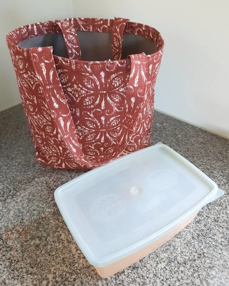Butik Täppan väska för shoppingturer