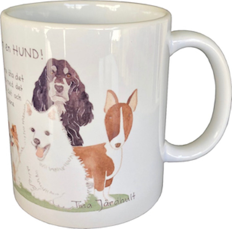 MUGG HUNDMOTIV 3,5 DL