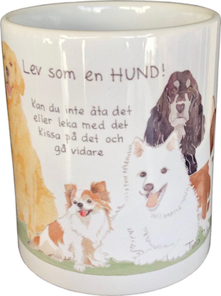 MUGG HUNDMOTIV 3,5 DL