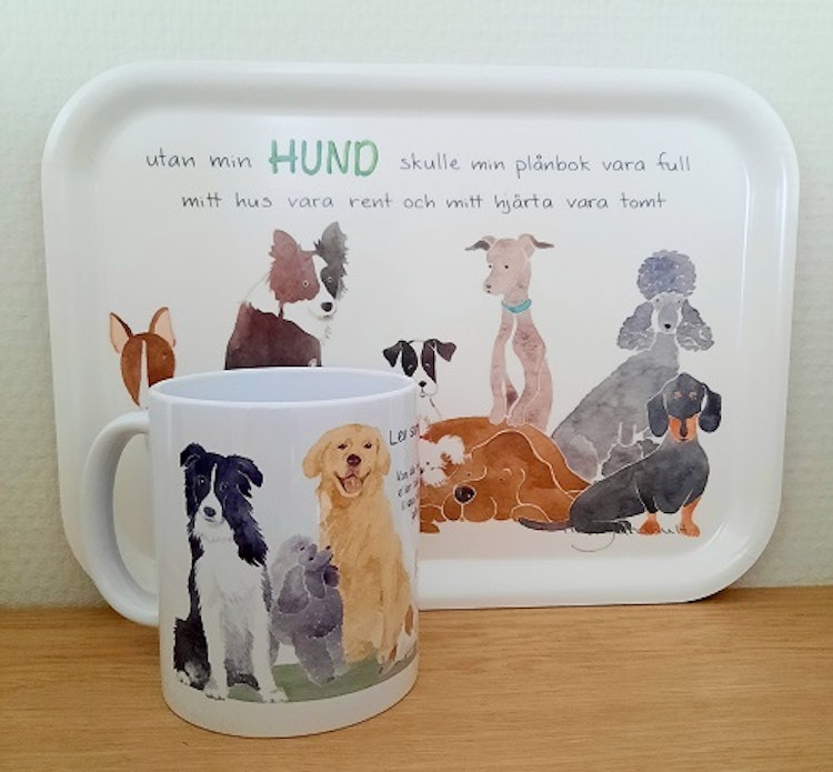 MUGG HUNDMOTIV 3,5 DL