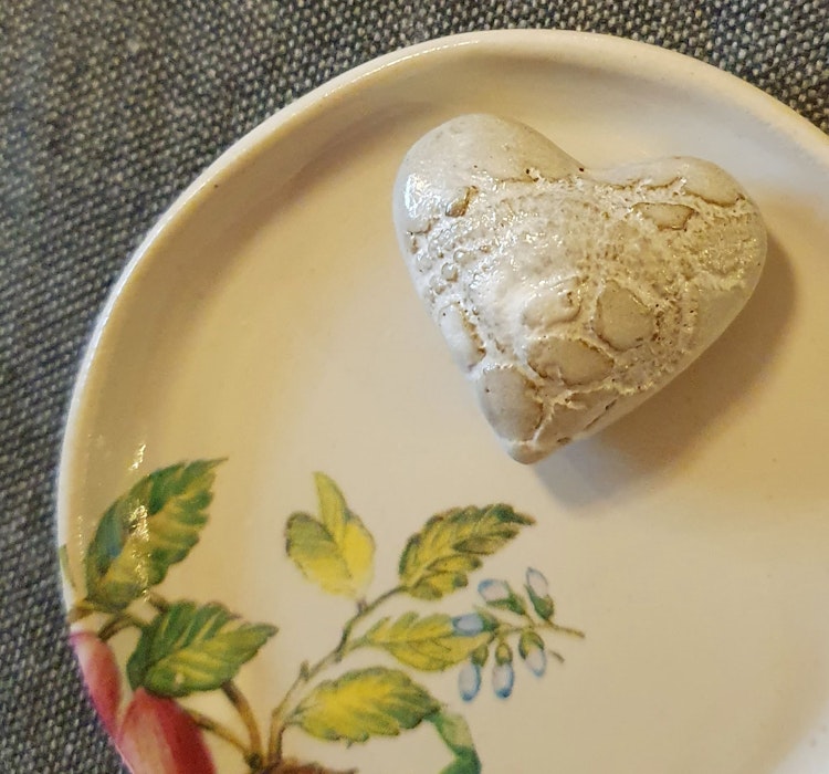 Litet rustikt hjärta