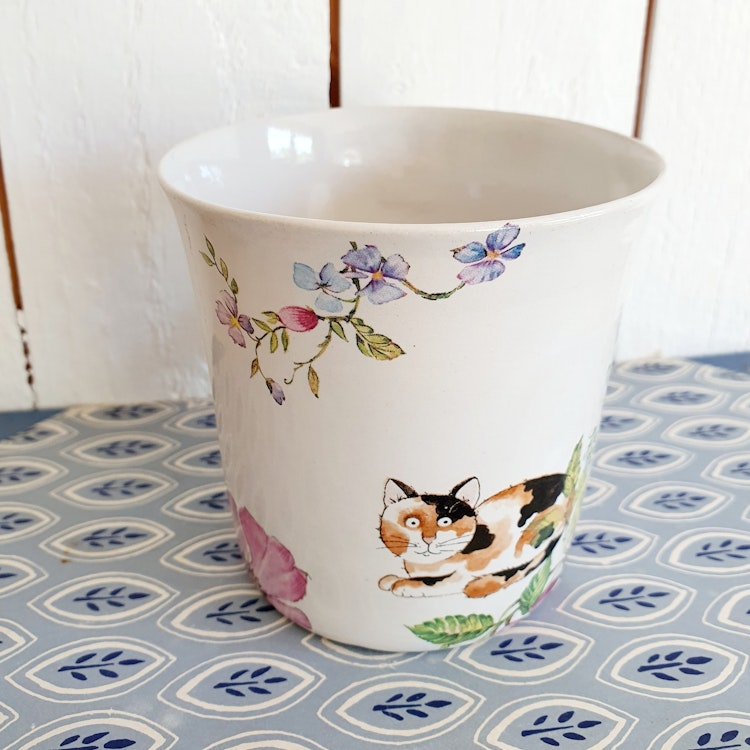 Kaffemugg med kattmotiv