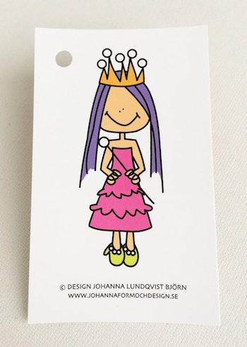 Minikort - Prinsessa