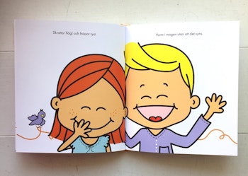 Glädje på olika sätt - barnbok