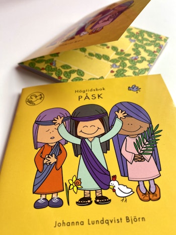 Högtidsbok Påsk. Liten fyll-i-bok för barn 3-9 år