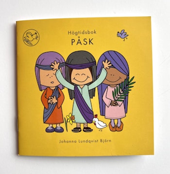 Högtidsbok Påsk. Liten fyll-i-bok för barn 3-9 år