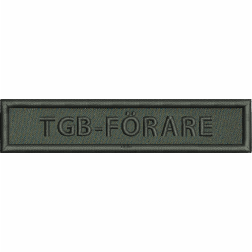 TGB-förare tygband kardborre grön (980282), pris per styck, leverans normalt inom 48 timmar