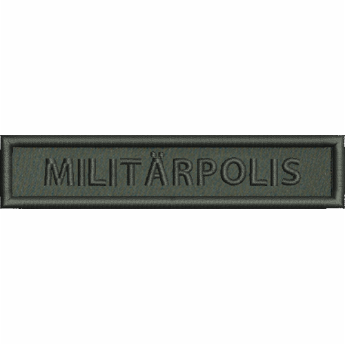Militärpolis tygband kardborre (980393), pris per styck, leverans normalt inom 48 timmar