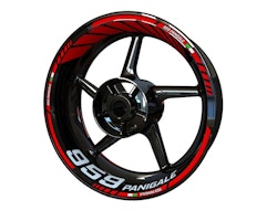 Ducati 959 Panigale Wheel Stickers - "Classic" Standard Design