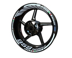 Ducati 959 Panigale Wheel Stickers - Standard Design